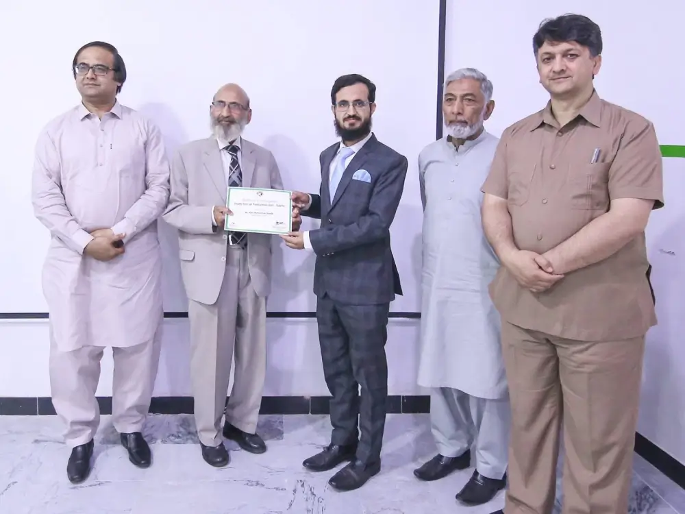 Dr. Shoaib awar won 2